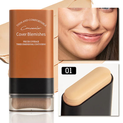 ✨Avafera® Instant Concealing Foundation Stick with Built-in Brush