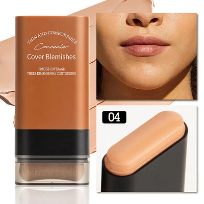 ✨Avafera® Instant Concealing Foundation Stick with Built-in Brush