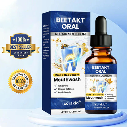 🆙 avafera® Advanced Oral Repair Care — Extra-Strength Bee Venom Drops Against Loose Teeth Bleeding Gums & Plaque — Premium Mouthwash Alternative