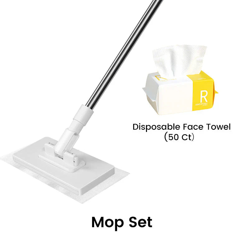 🆙 Multi-Purpose 360° Magic Mop – Wet & Dry Cleaner for Floors, Walls & Windows (Use Any Cloth)