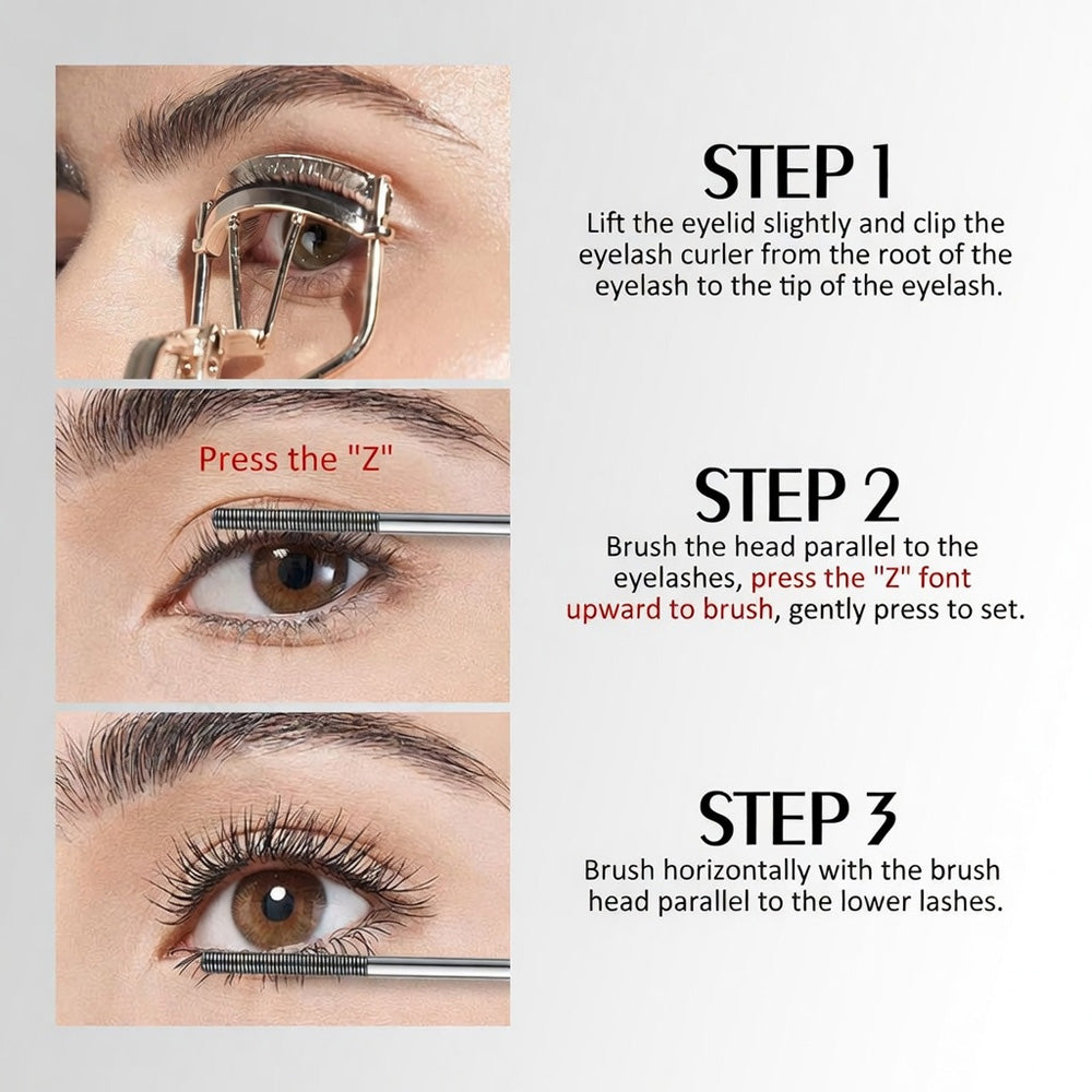 🔥🔥Felvaris®Waterproof Fibre Mascara  – Volume & Length without Clumping for Dramatic Moments