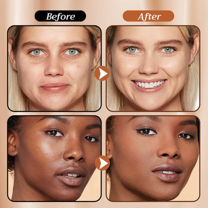✨Avafera® Instant Concealing Foundation Stick with Built-in Brush