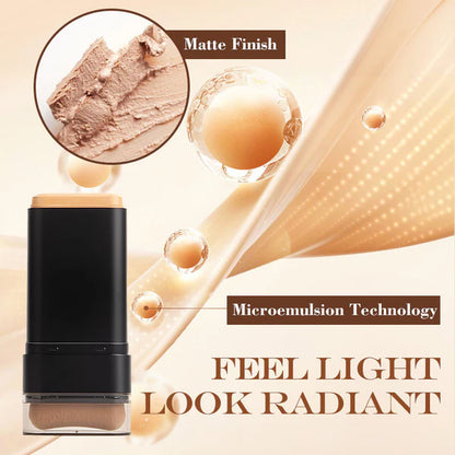 ✨Avafera® Instant Concealing Foundation Stick with Built-in Brush