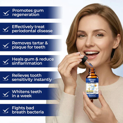 🆙 avafera® Advanced Oral Repair Care — Extra-Strength Bee Venom Drops Against Loose Teeth Bleeding Gums & Plaque — Premium Mouthwash Alternative