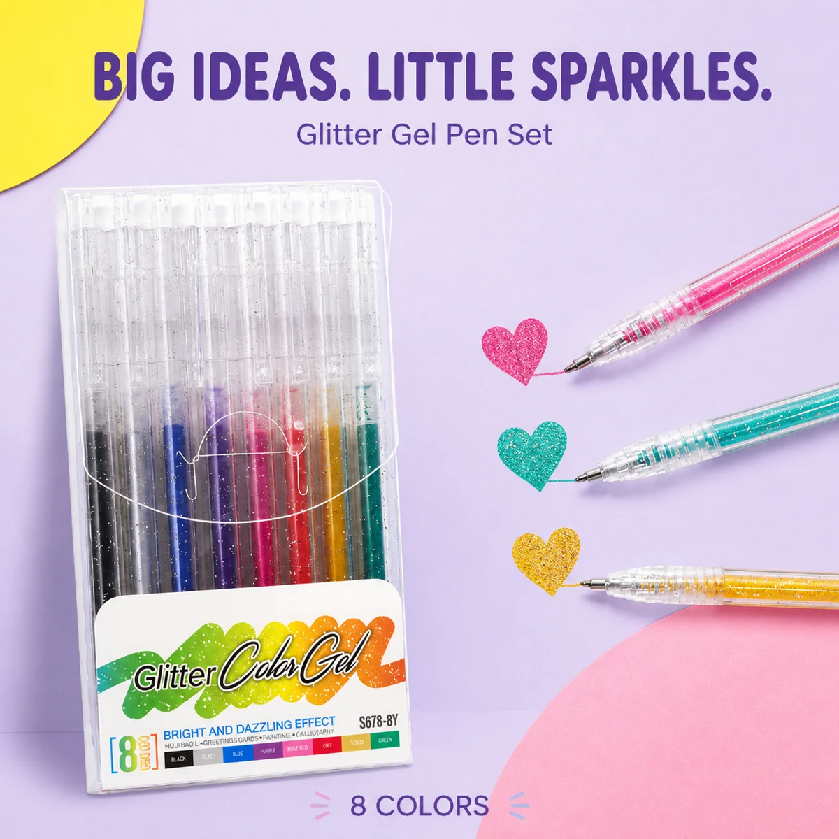 Glitter Gel Pen Set